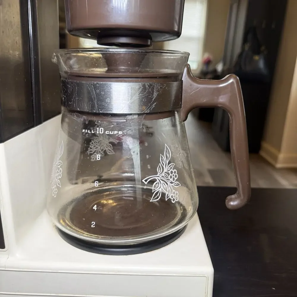 Vintage GE Coffeematic Brew Starter 10cup Coffee Maker Tested